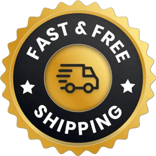 Fast & Free Shipping Label